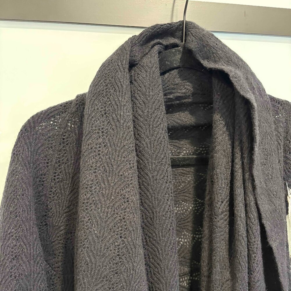 Garnet Hill Cashmere Sweater Shawl